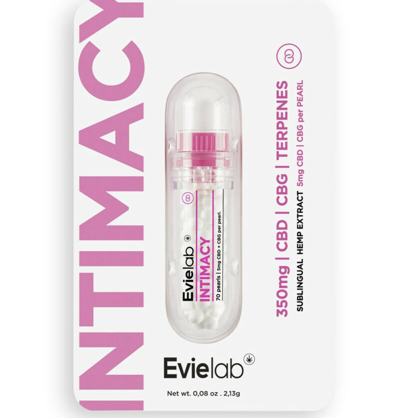 Perles cbd Evielab Intimacy Packaging